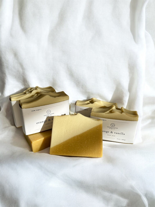 Orange  & Vanilla Soap Bar