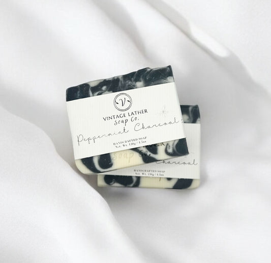 Peppermint Charcoal Soap Bar